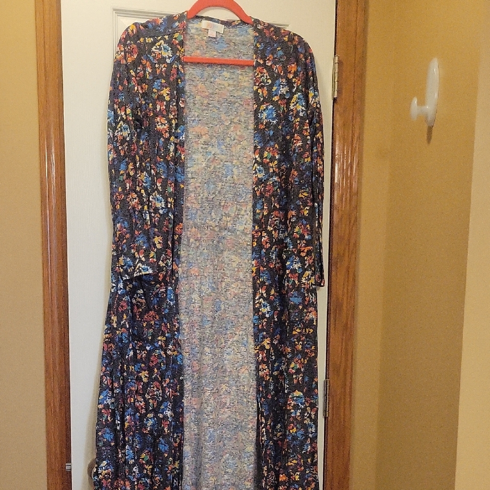 LuLaRoe Multicolor Floral Top